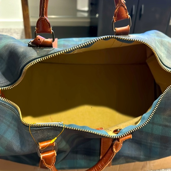 Polo Ralph Lauren Travel Bag Green Leather (Large) - Picture 3 of 6